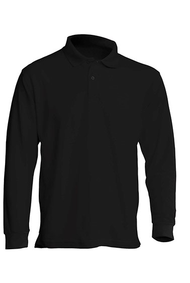 POLO REGULAR MAN LS ( JHK T-SHIRT ) nero